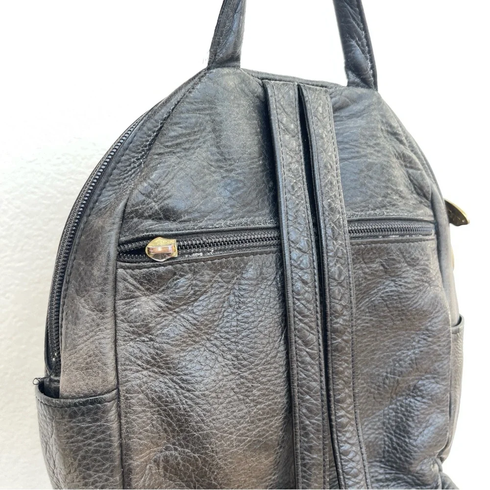 Libaire Vintage Mini Leather Backpack
